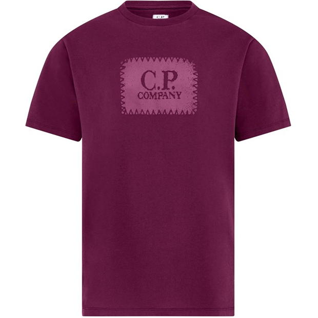 Camasa CP COMPANY Block Logo T-