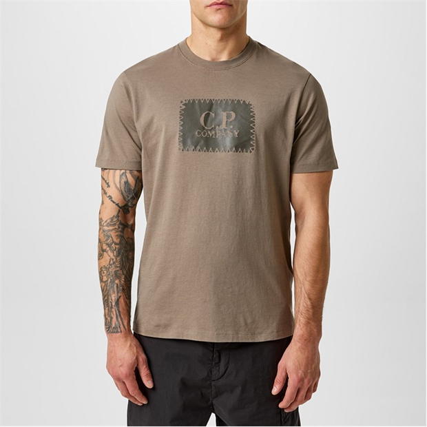 Camasa CP COMPANY Block Logo T-