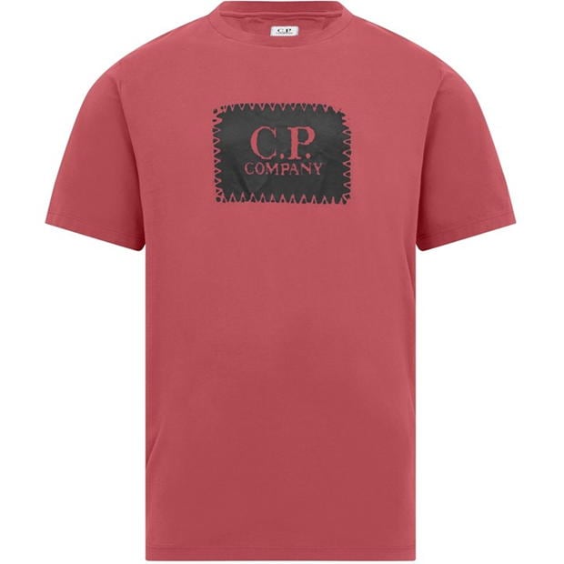 Camasa CP COMPANY Block Logo T-