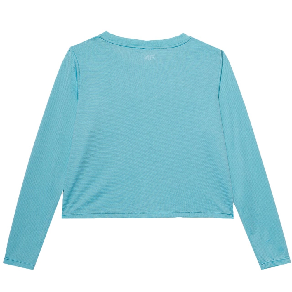 Camasa 's longsleeve T- 4F F218 blue 4FWSS24TFLOF218 33S dama