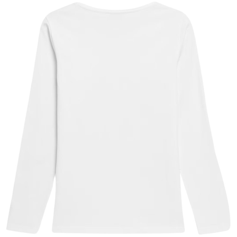 Camasa 's Longsleeve T- 4F F376 white 4FWMM00TLONF376 10S dama