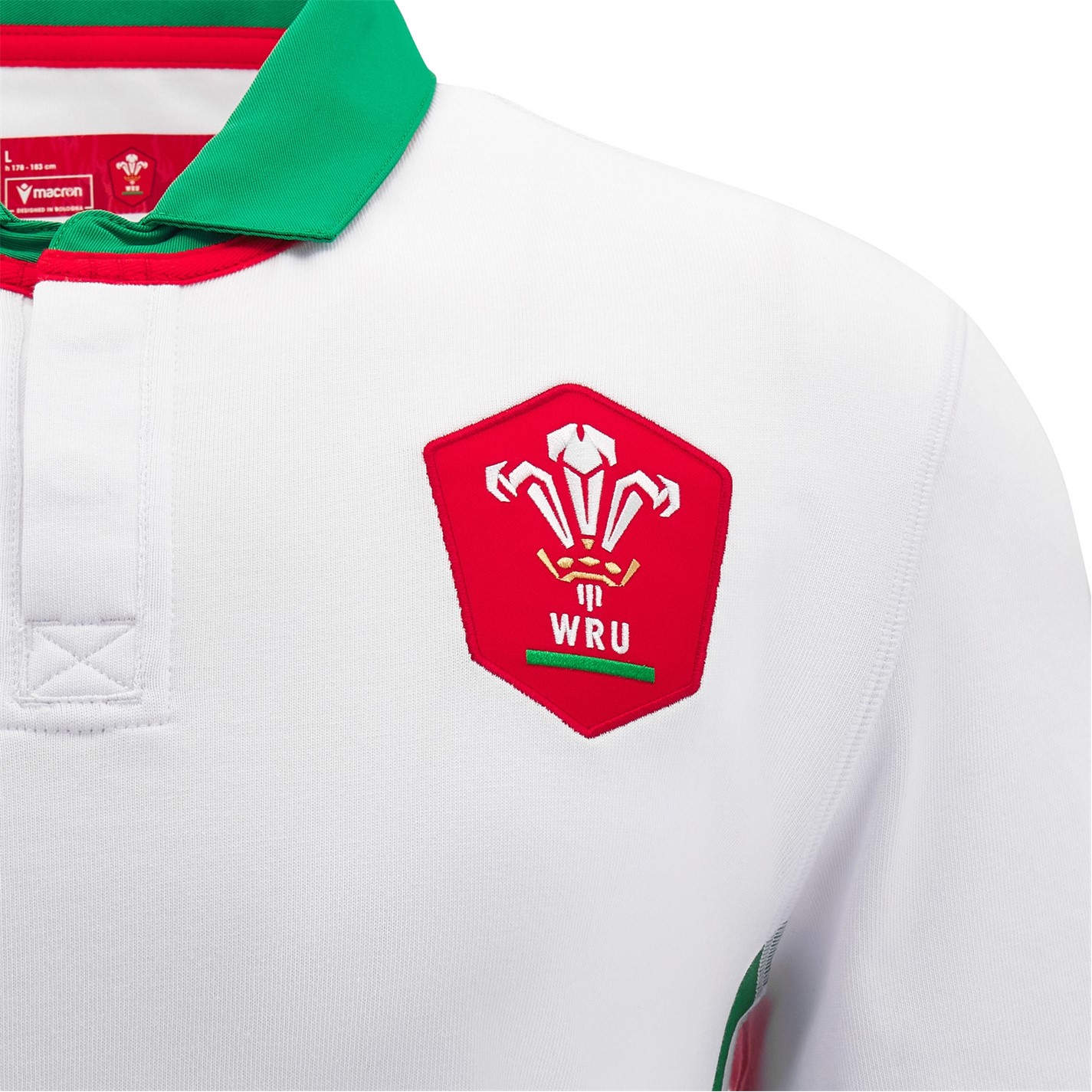 Camasa Macron Welsh Rugby Union Away 2024 adulti