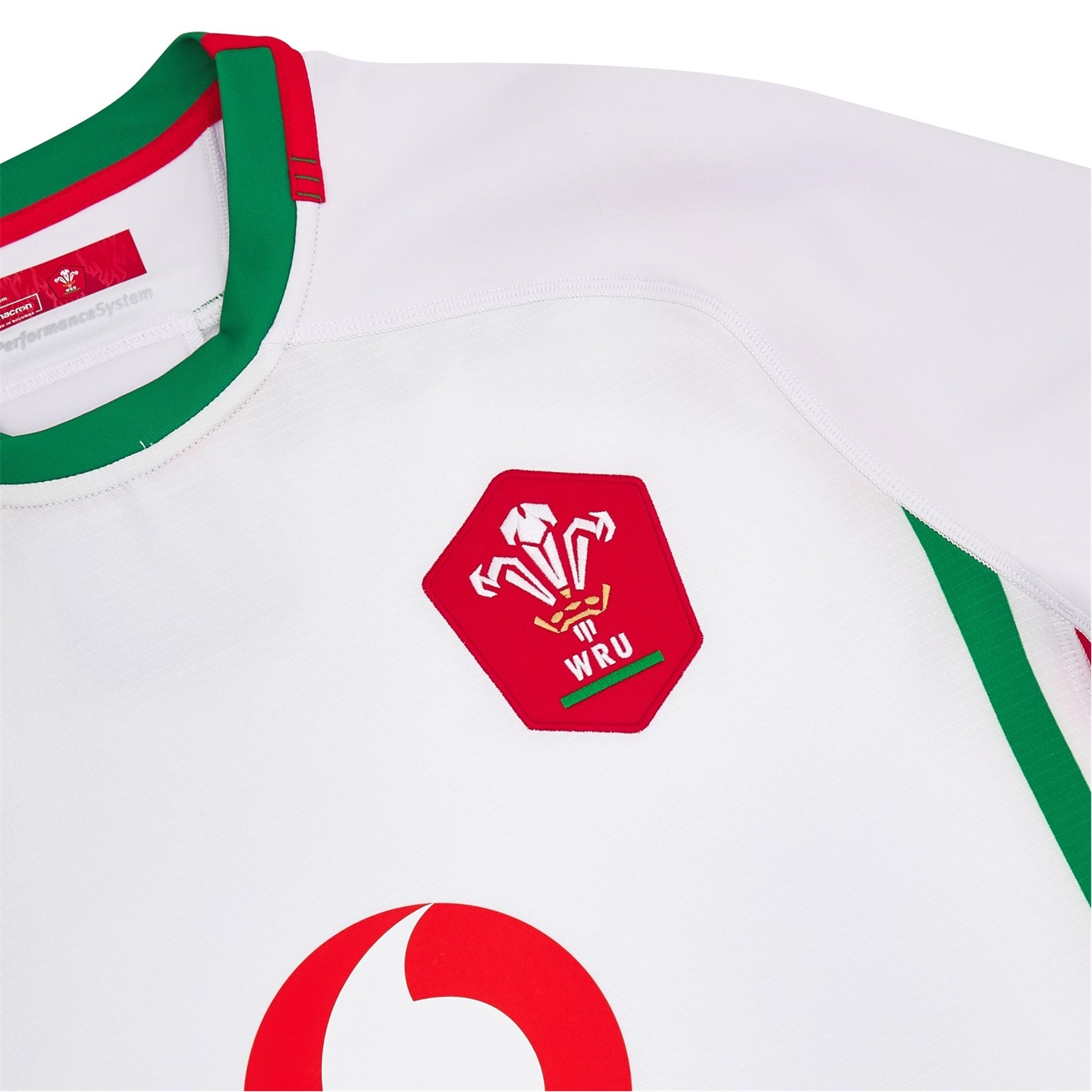 Camasa Macron Welsh Rugby Union Authentic Away 2024 adulti