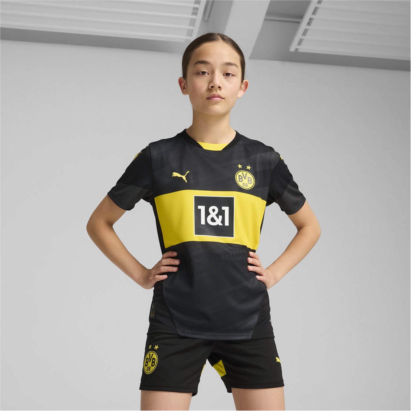 Camasa Puma Borussia Dortmund Away 2024 2025 copil