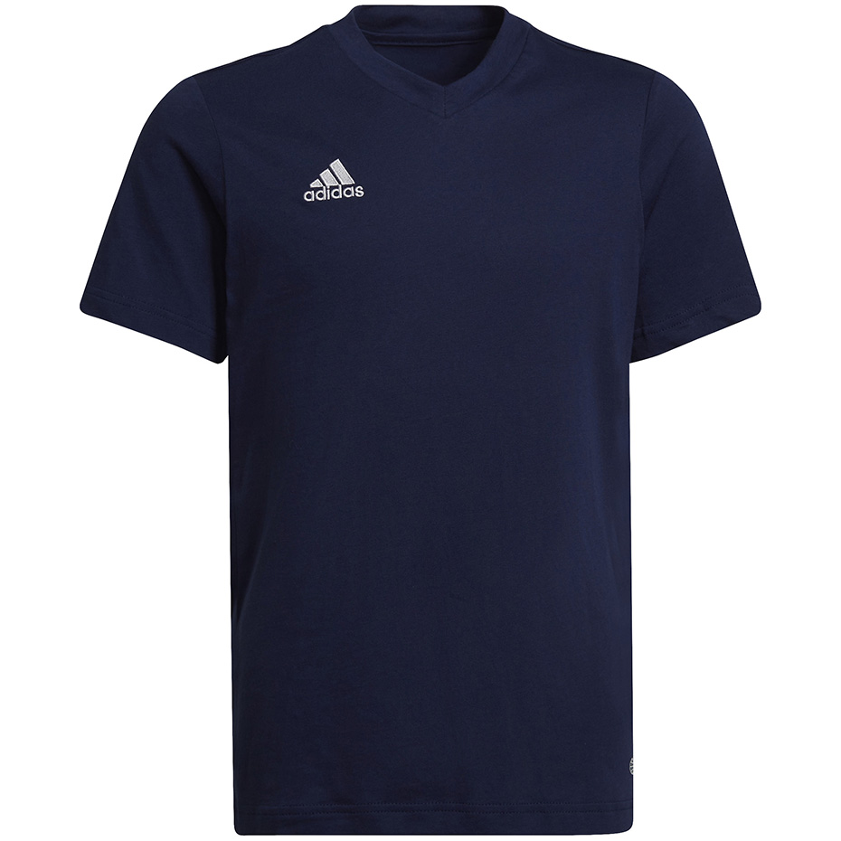 Tricou Koszulka dla dzieci adidas Entrada 22 granatowa HC0445