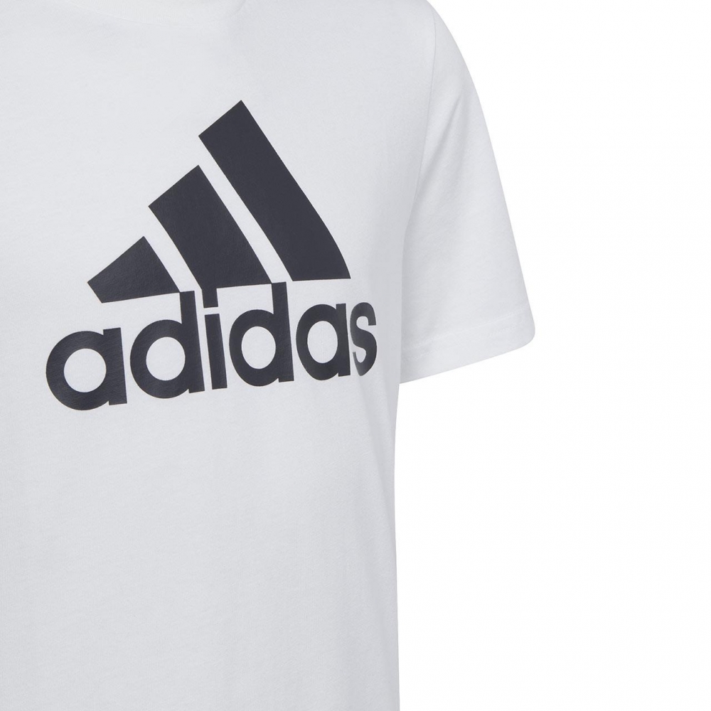 Tricou Koszulka dla dzieci adidas Essentials Big Logo Cotton biala IB1670