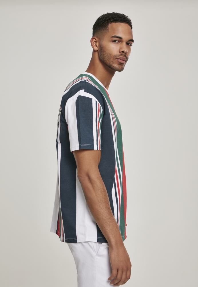 Tricou Heavy Oversized Big AOP Stripe Urban Classics