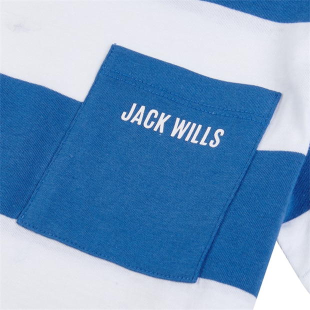 Tricou Jack Wills Rugby Stripe Jn99