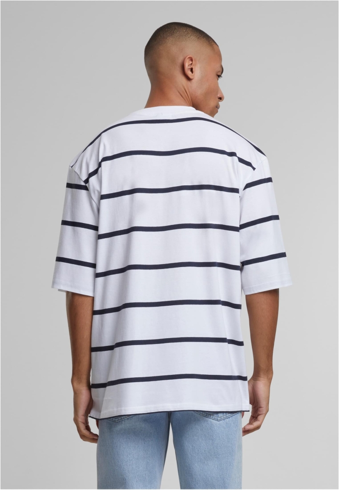 Tricou Oversized Sleeve Modern Stripe Urban Classics