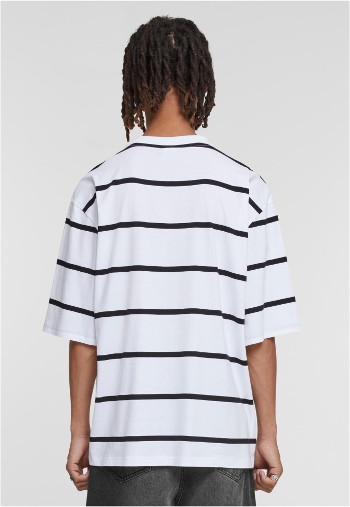 Tricou Oversized Sleeve Modern Stripe Urban Classics