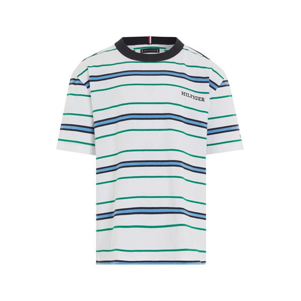 Tricou Tommy Hilfiger Mono Stripe copil