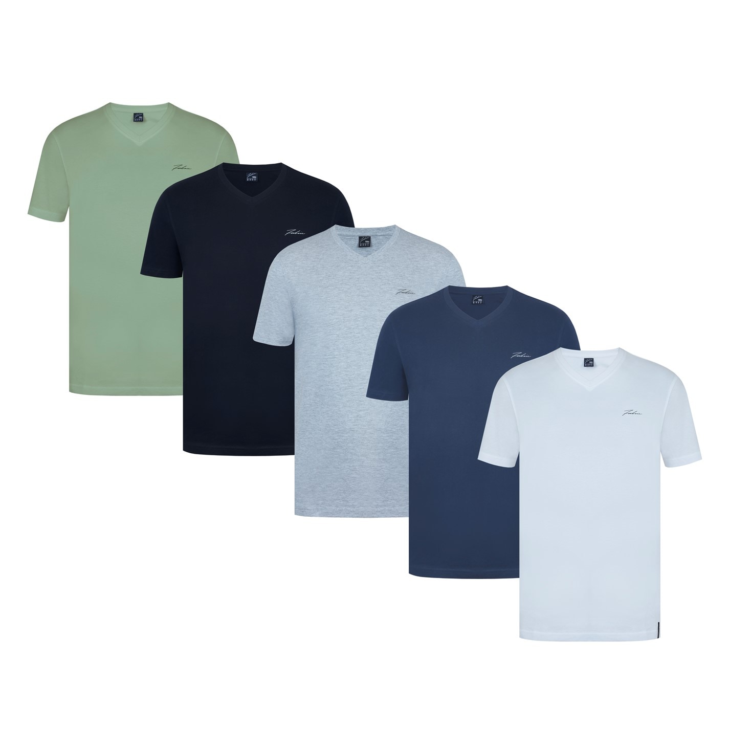 Camasa Fabric 5pack V-Neck T-