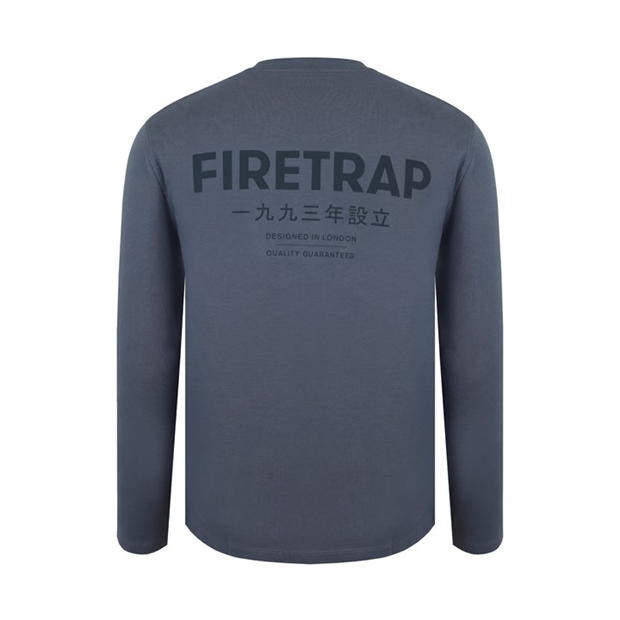 Camasa Firetrap Maneca Lunga Garphic T- barbat