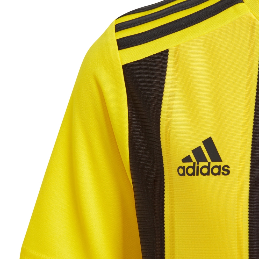 Camasa T- for adidas Striped 21 Jersey yellow and black GV1383 copil