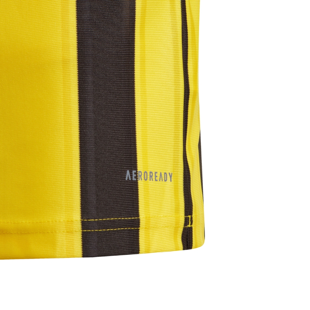 Camasa T- for adidas Striped 21 Jersey yellow and black GV1383 copil