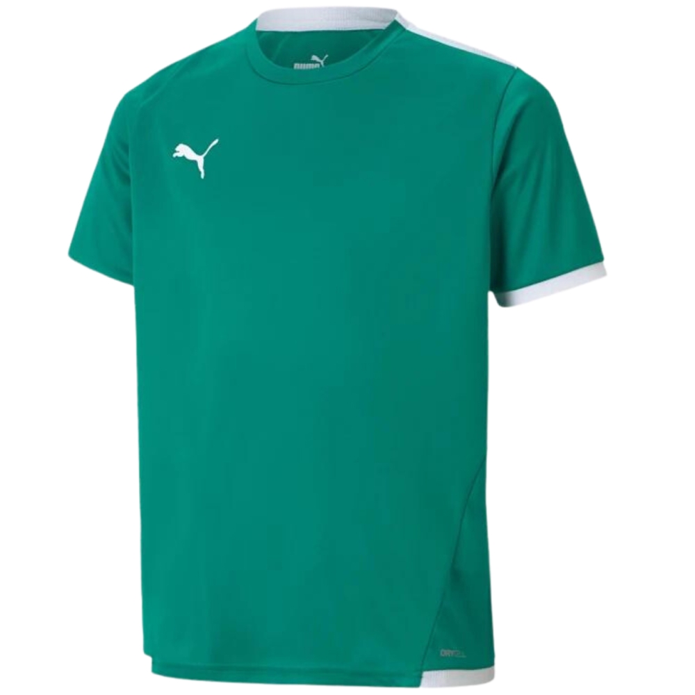 Camasa T- for Puma teamLIGA Jersey green 704925 05 copil