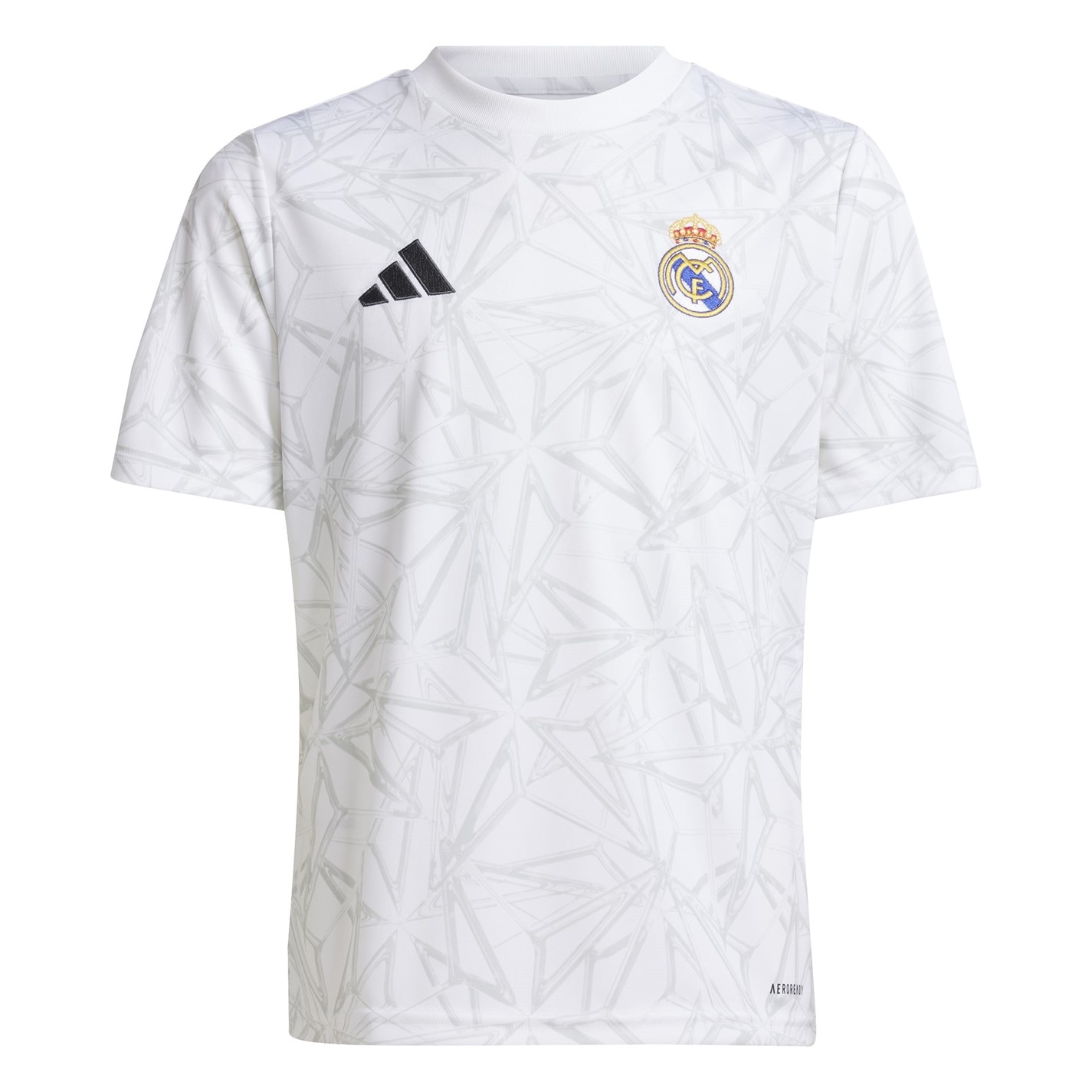 Camasa adidas Real Madrid Pre Match 2024 2025 copil