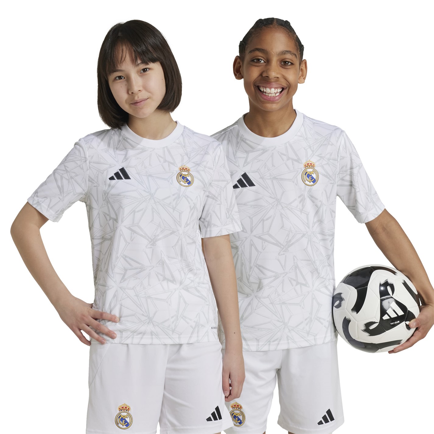 Camasa adidas Real Madrid Pre Match 2024 2025 copil