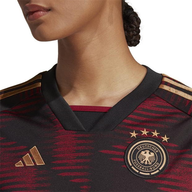 Camasa Minge Fotbal adidas Germany 22 Away Jersey dama