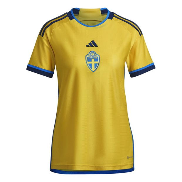 Camasa Minge Fotbal adidas Sweden 22 Home Jersey dama