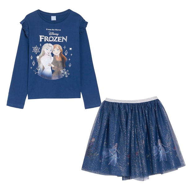 Camasa Character FROZEN T- and TUTU fetita