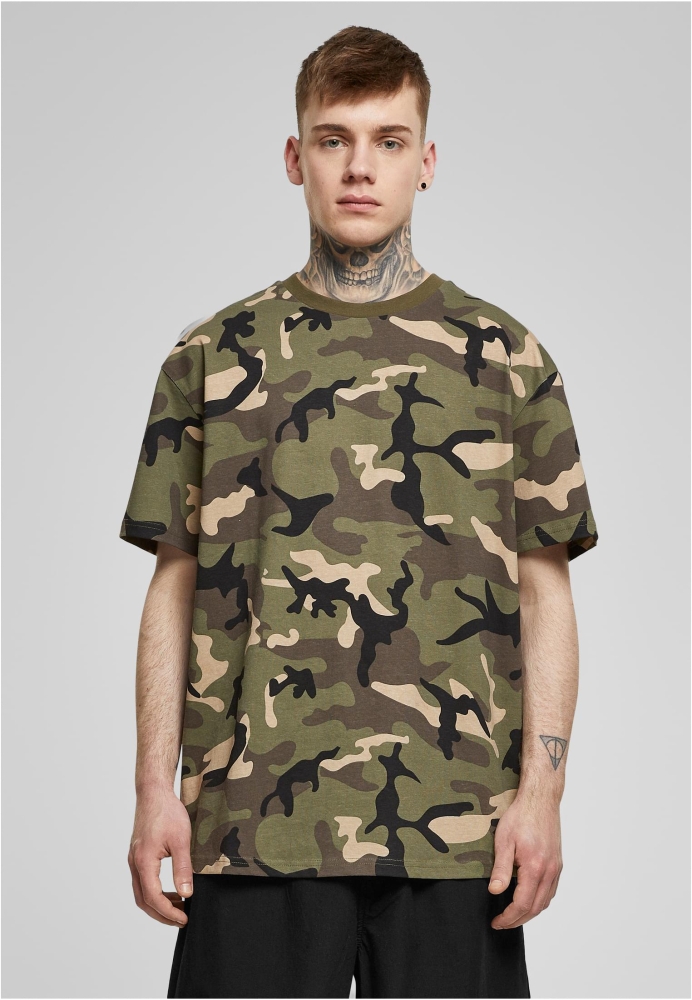 Tricou Heavy Oversized Camo Urban Classics