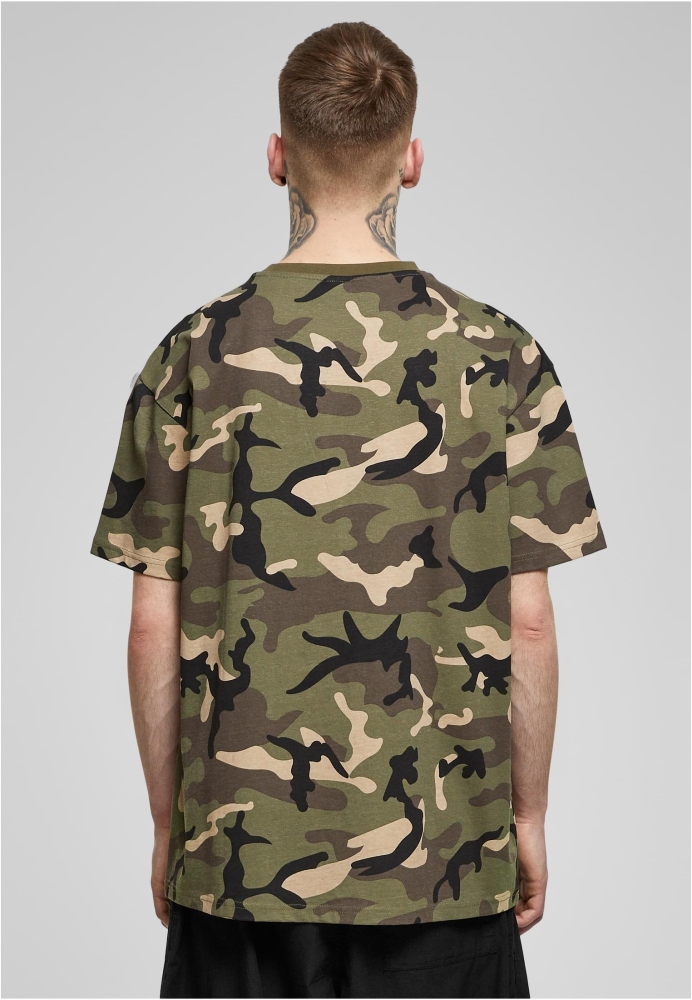 Tricou Heavy Oversized Camo Urban Classics