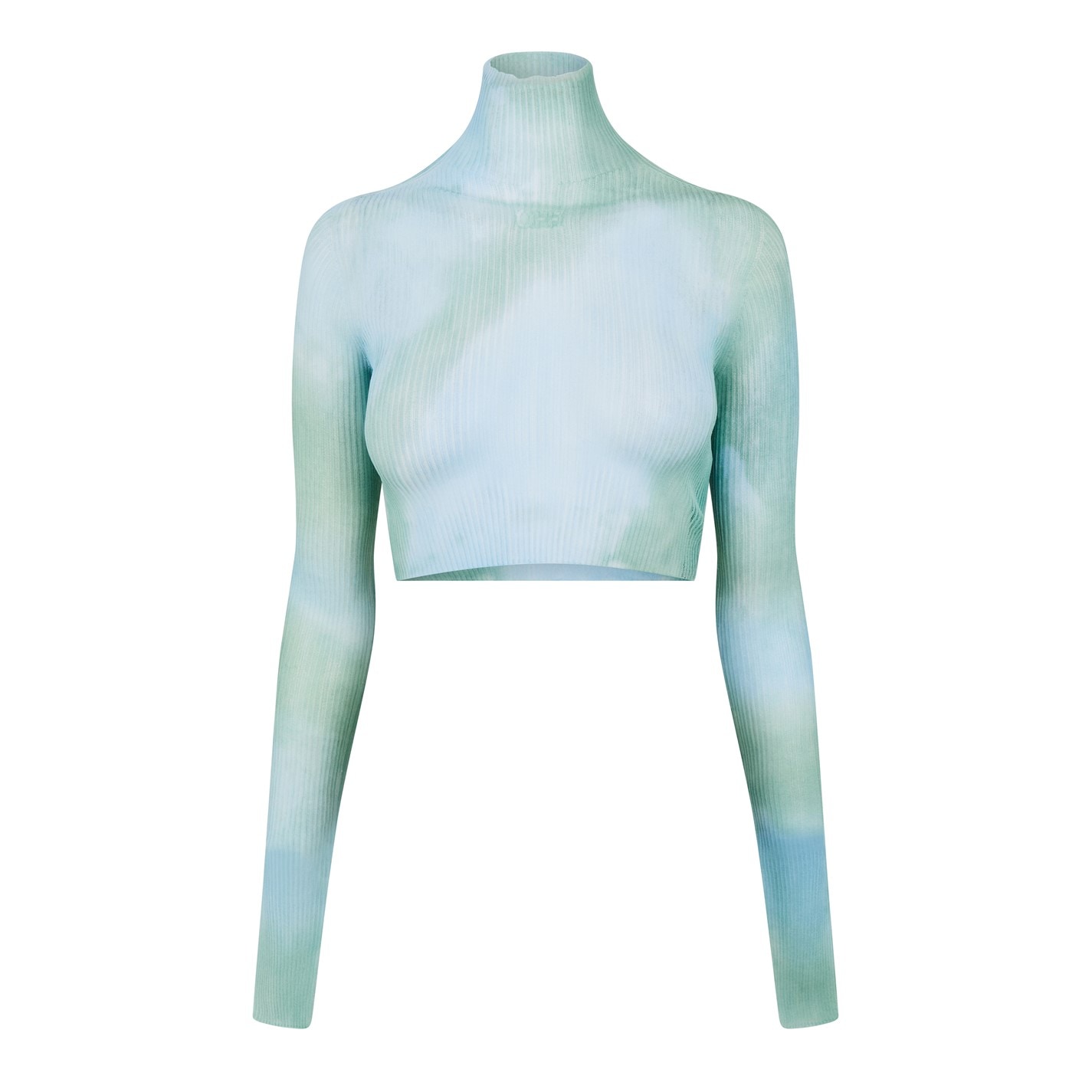 Camasa OFF WHITE Tie Dye Maneca Lunga Turtle Neck T-