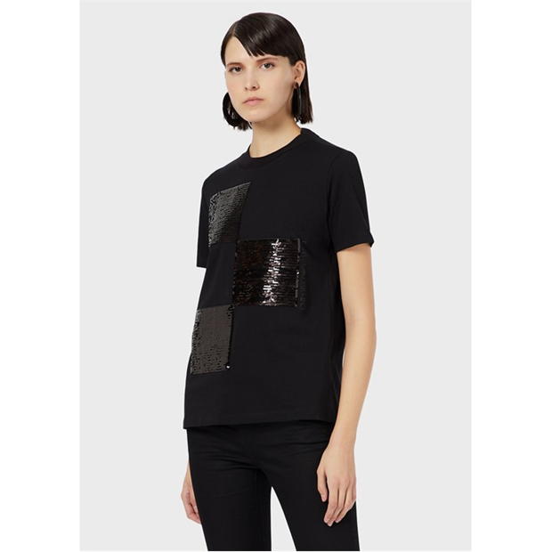 Emporio Armani Emporio Abst print T Ld99