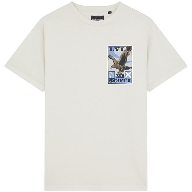 Lyle and Scott Stamp Print T Sn99