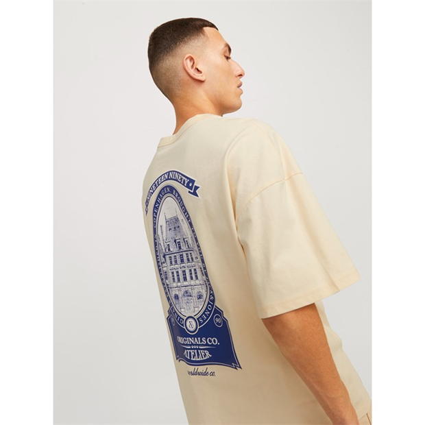 Camasa Jack and Jones Santorini Graphic Maneca Scurta T-