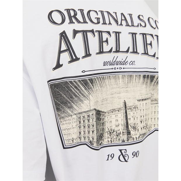 Camasa Jack and Jones Santorini Graphic Maneca Scurta T-