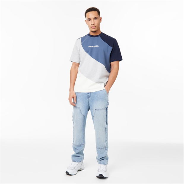 Camasa Jack Wills Wave Cut and Sew T-