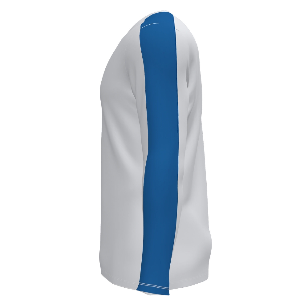 Camasa Academy T- White-royal L/s Joma