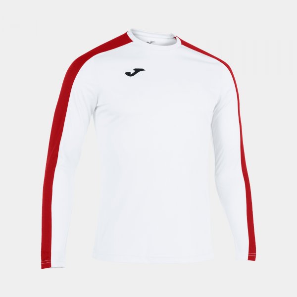 Camasa Academy Maneca Lunga T- White Red Joma