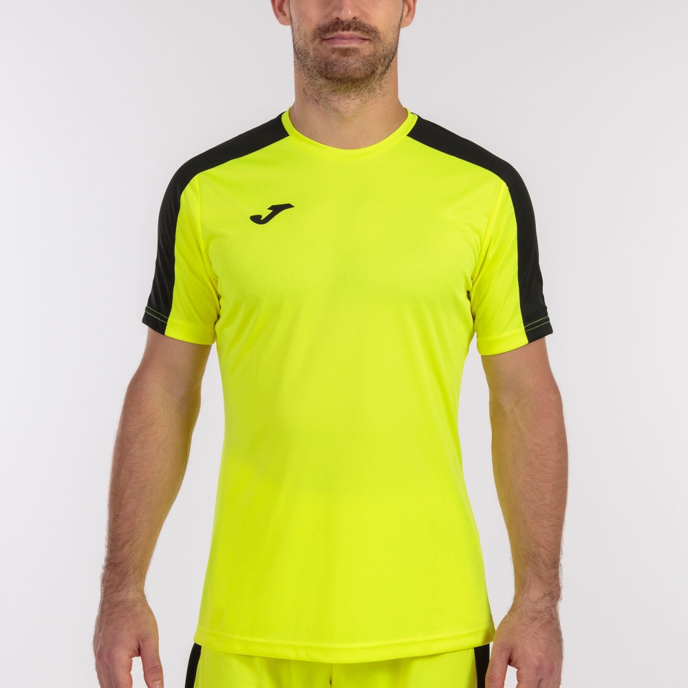 Camasa Academy T- Fluor Yellow-black S/s Joma