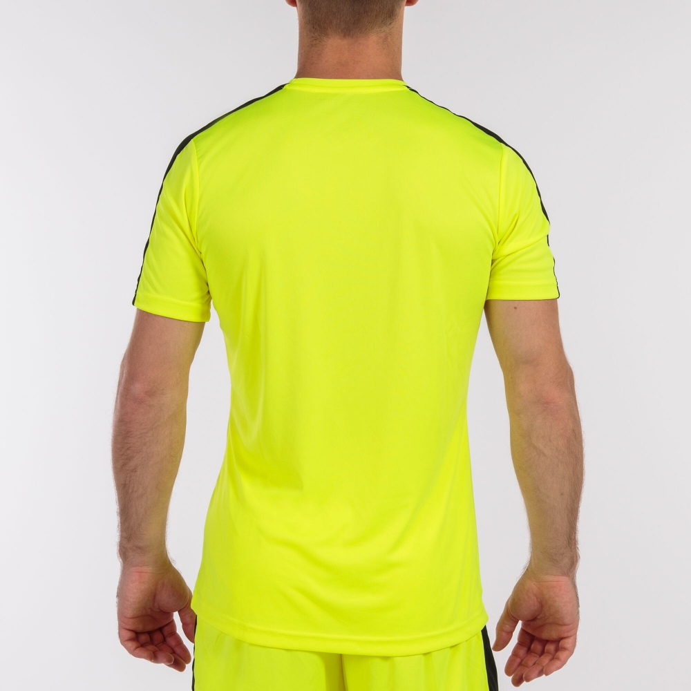 Camasa Academy T- Fluor Yellow-black S/s Joma