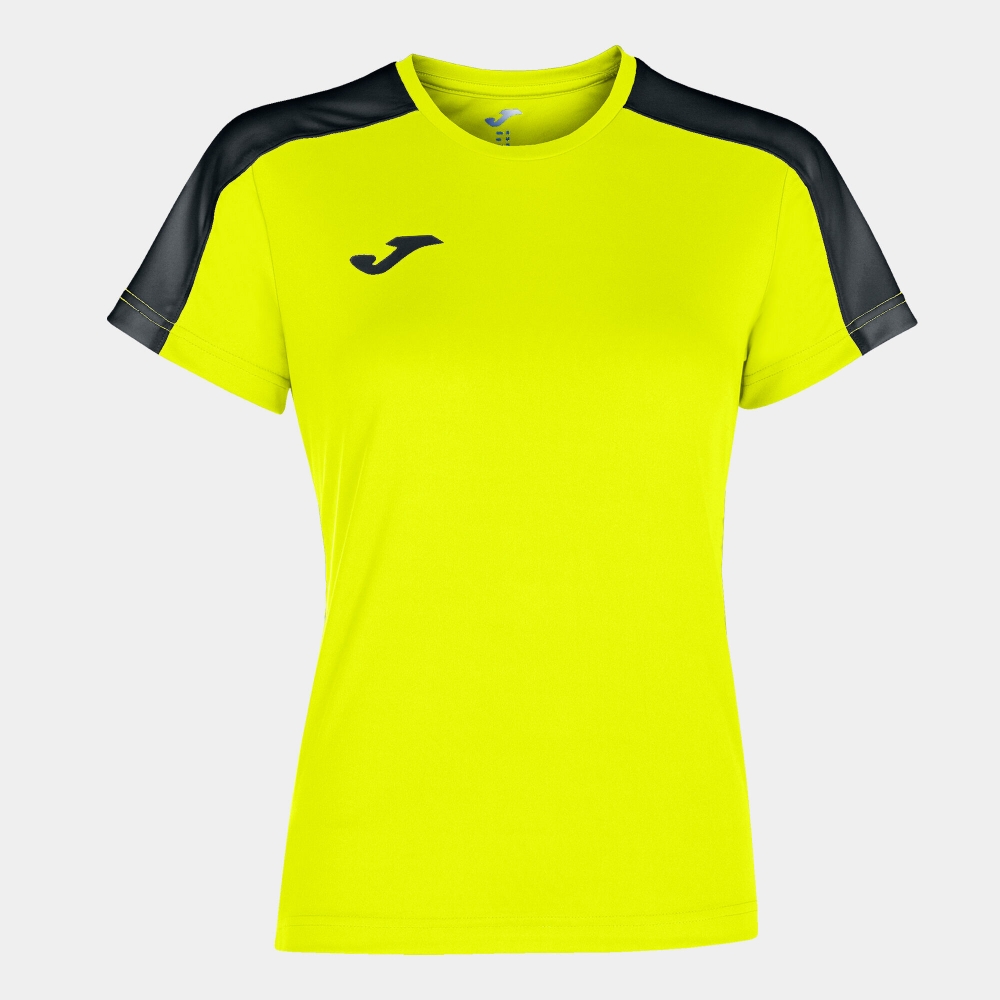 Camasa Academy T- Fluor Yellow-black S/s Joma