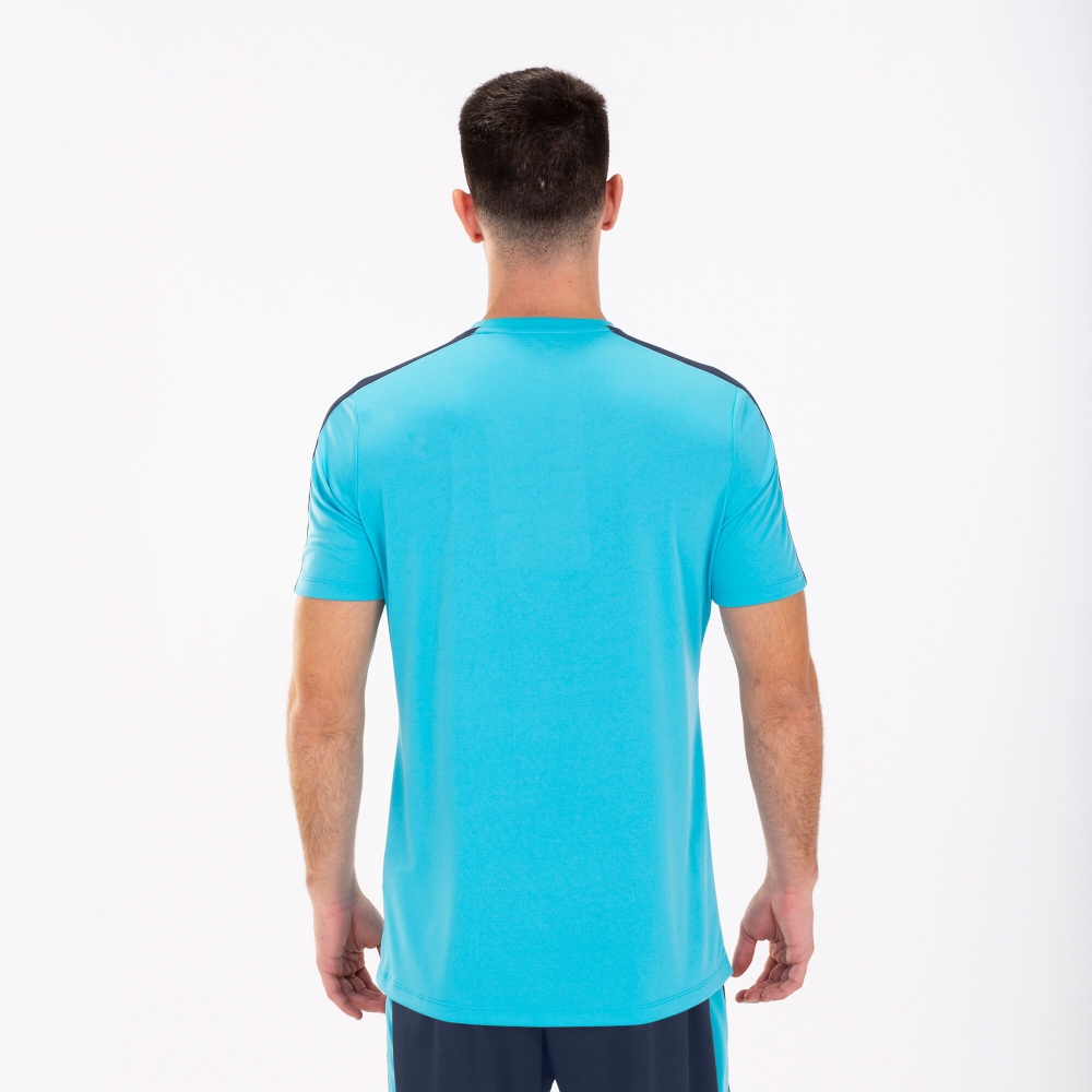 Camasa Academy T- Fluor Turquoise-dark Navy S/s Joma