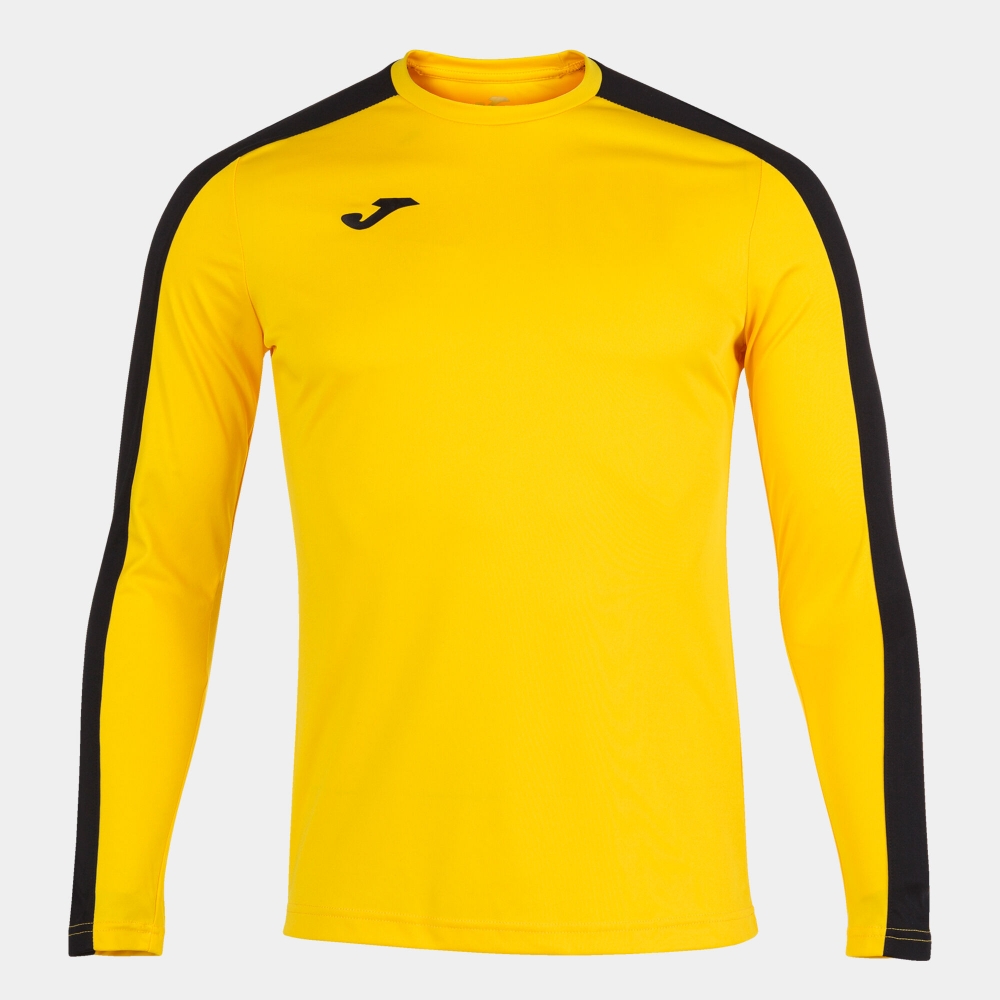 Camasa Academy T- Yellow-black L/s Joma