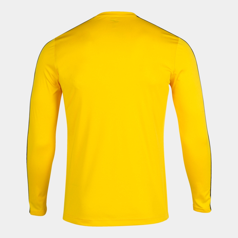 Camasa Academy T- Yellow-black L/s Joma