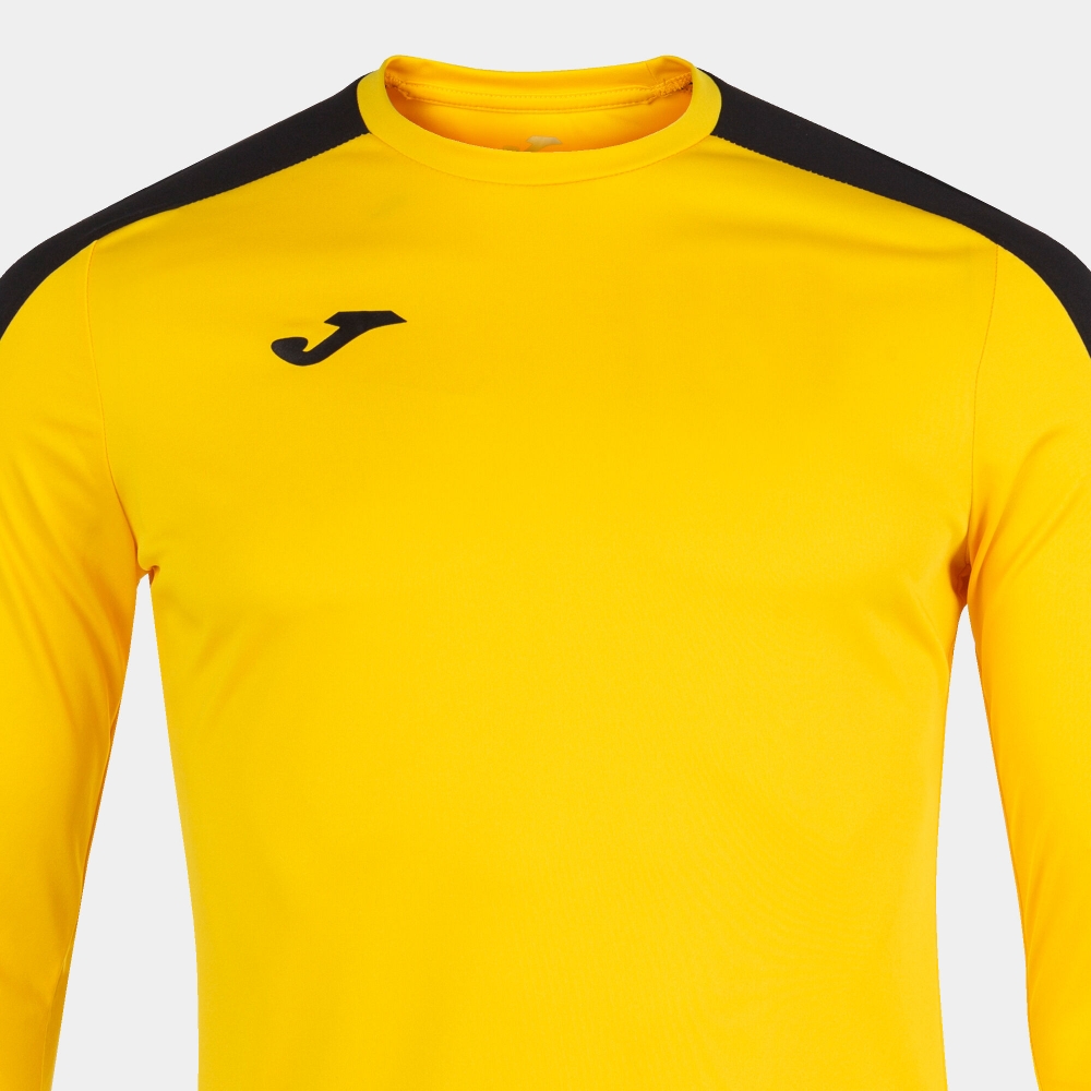 Camasa Academy T- Yellow-black L/s Joma