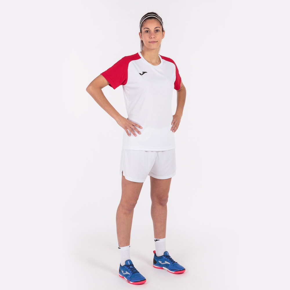 Camasa Academy Iv Maneca Scurta T- White Red Joma