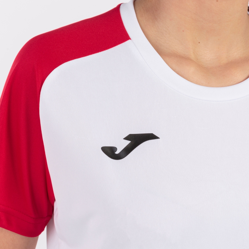 Camasa Academy Iv Maneca Scurta T- White Red Joma