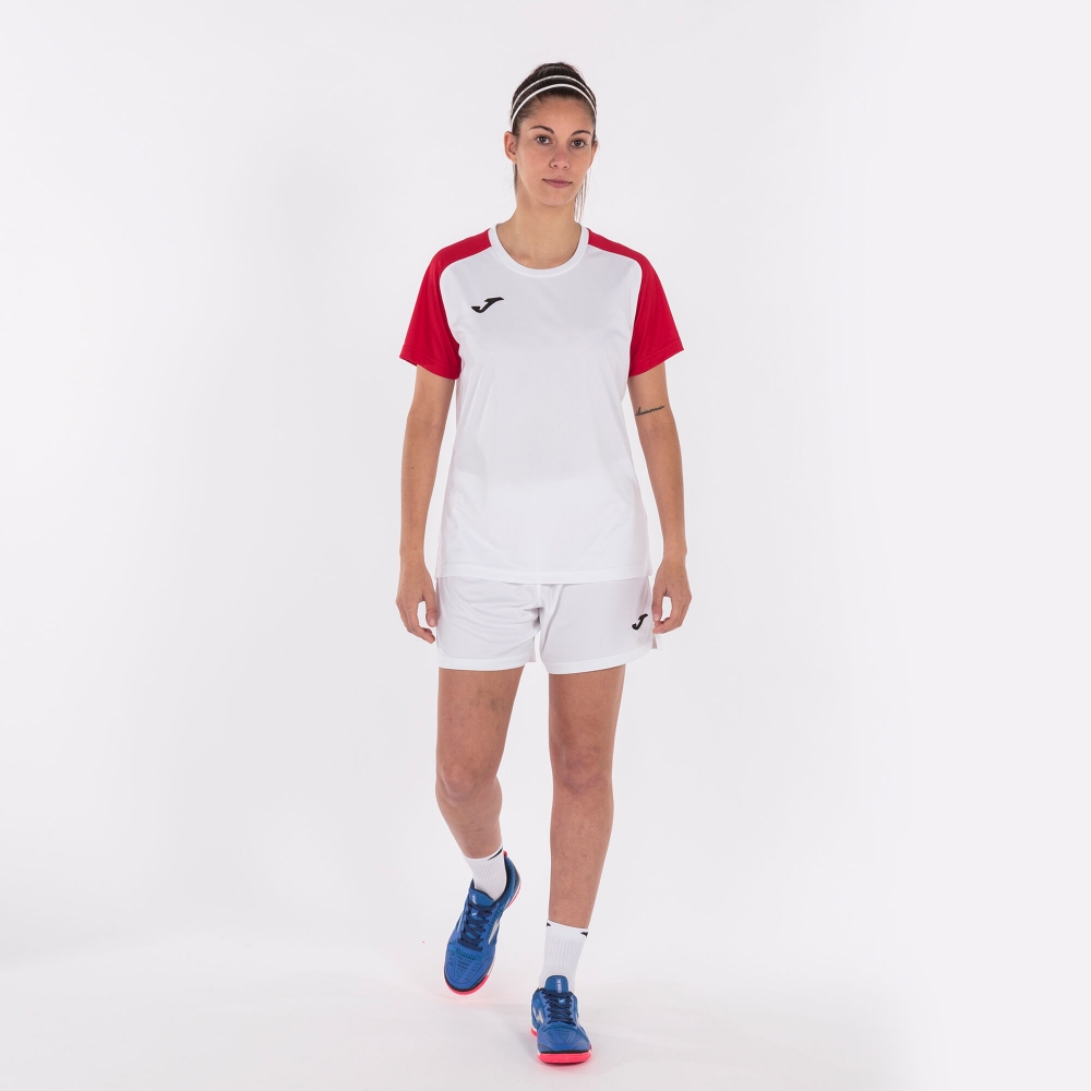 Camasa Academy Iv Maneca Scurta T- White Red Joma