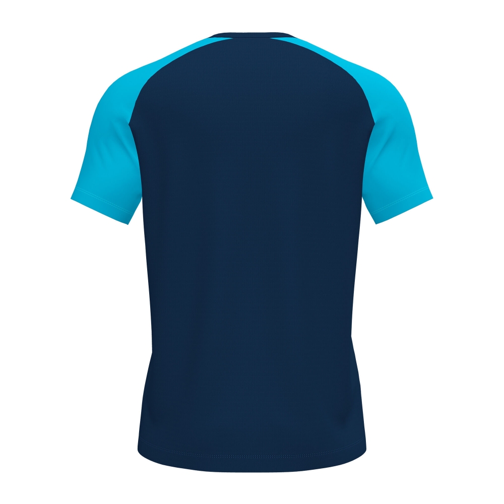 Camasa Academy Iv Maneca Scurta T- Navy Fluor Turquoise Joma