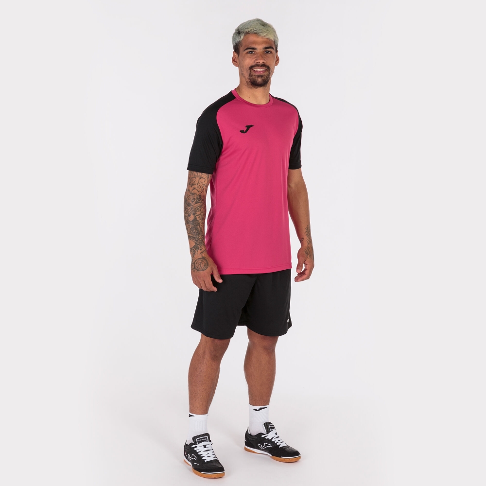 Camasa Academy Iv Maneca Scurta T- Fuchsia Black Joma