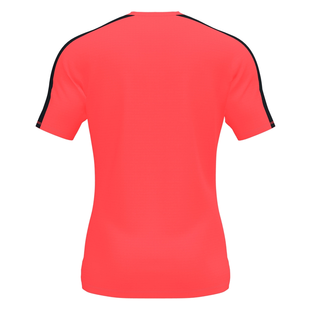 Camasa Academy Maneca Scurta T- Fluor Coral-black Joma