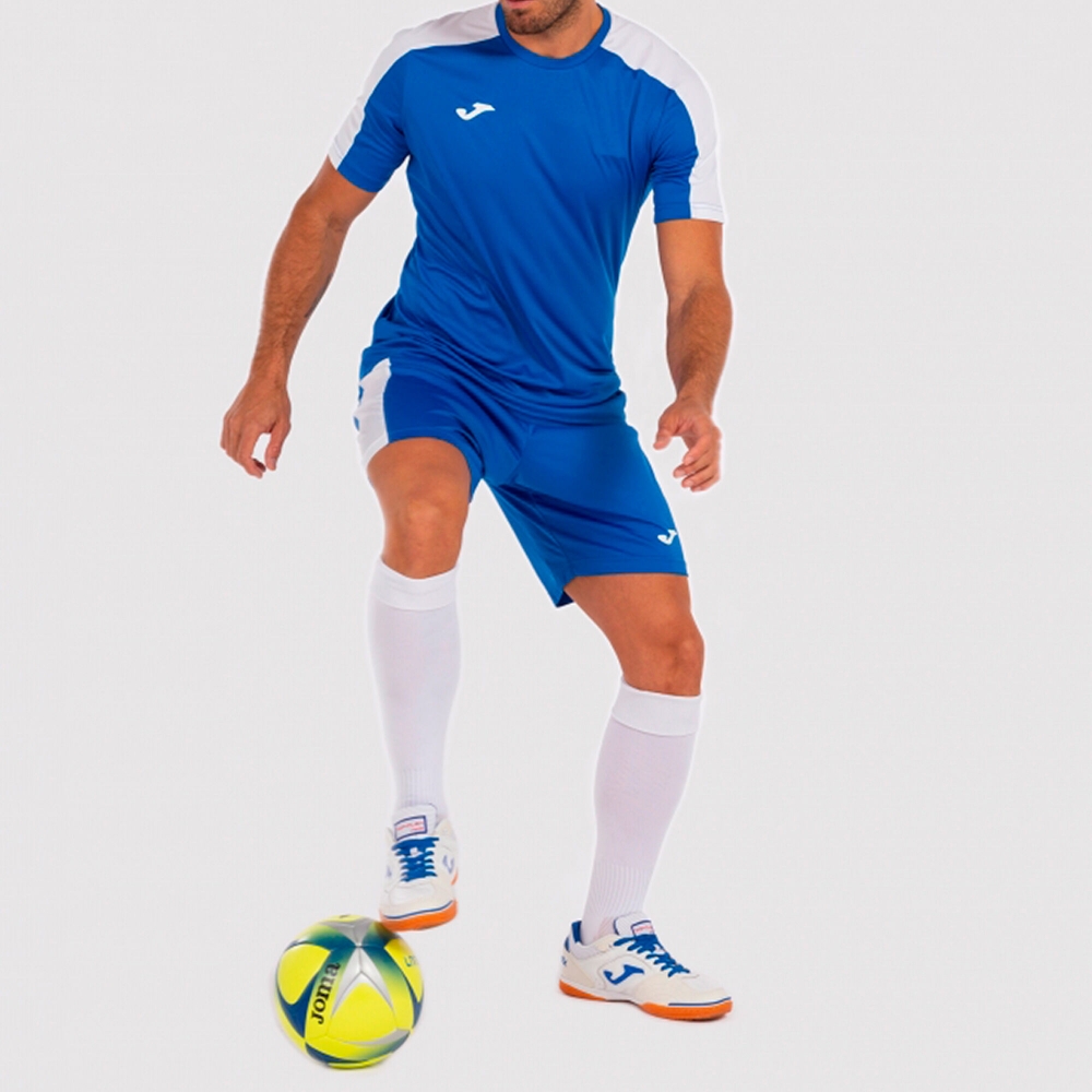 Camasa Academy T- Royal-white S/s Joma