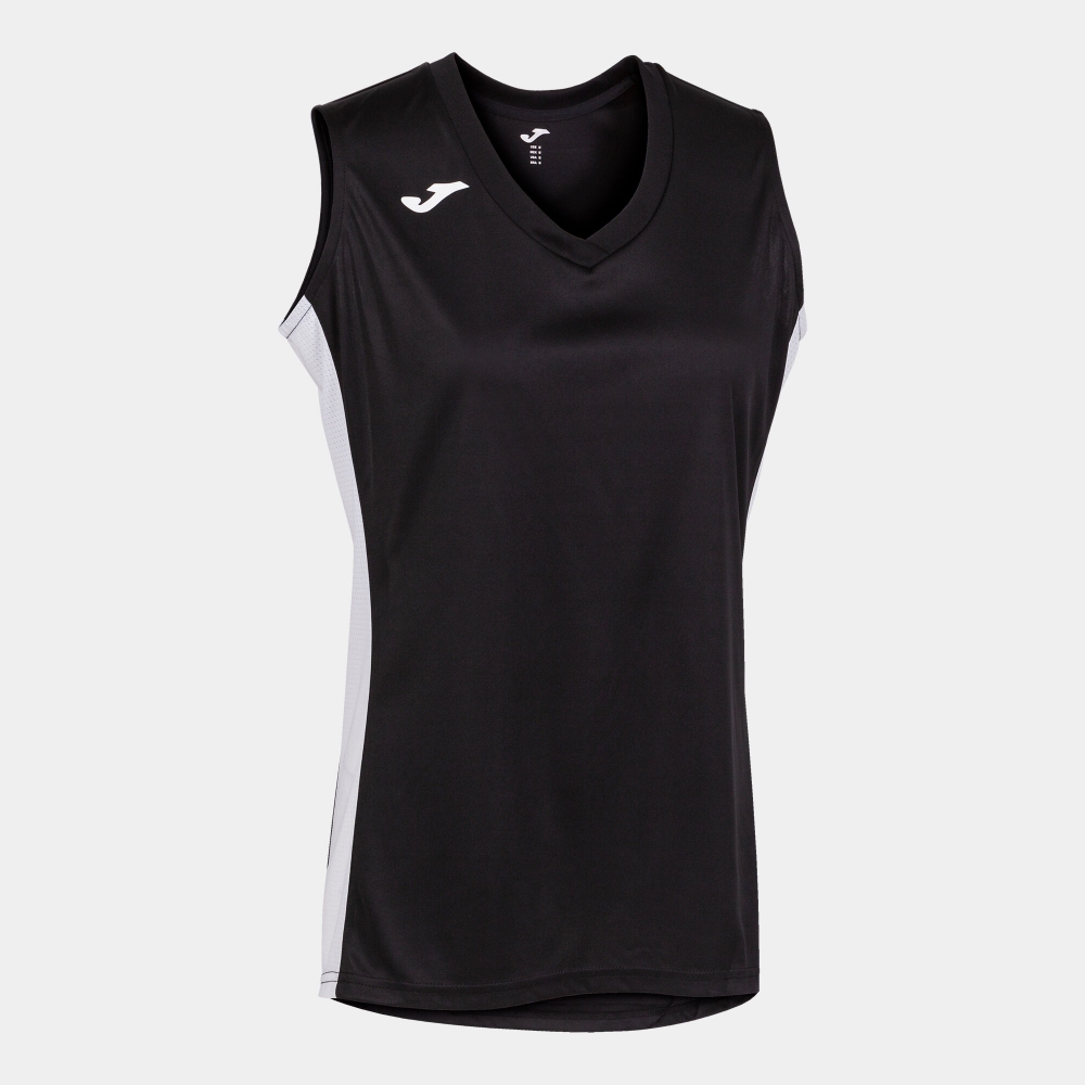 Camasa Cancha Iii T- White-black Sleeveless Joma